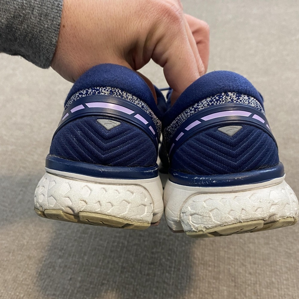 Brooks Ghost 11 Running Shoes Womens Size 7 Blue Mesh Cushioned 1202771B406 - Picture 4 of 9